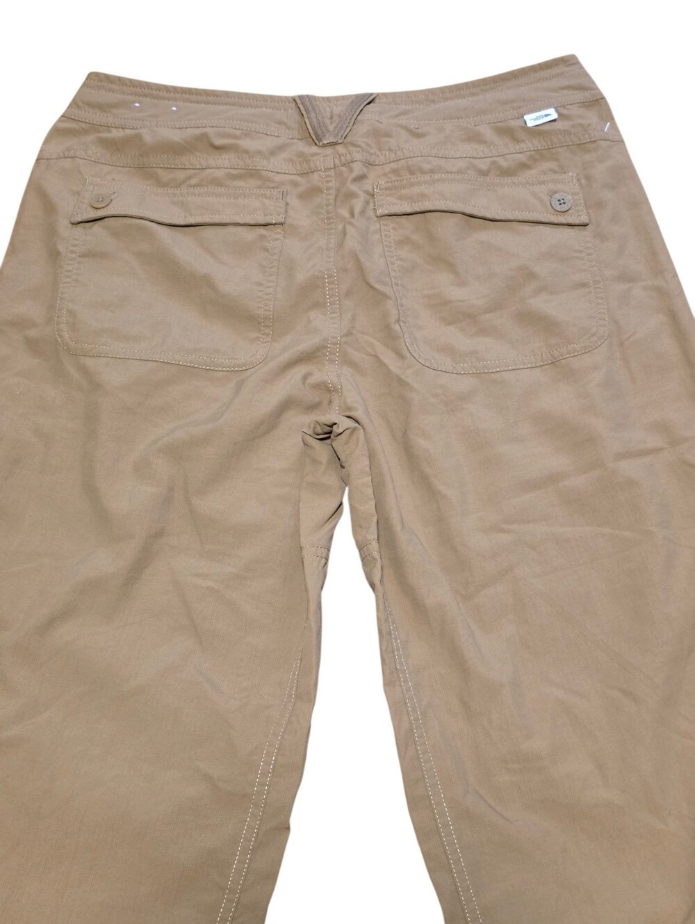 The North Face EUC Horizon Convertible Nylon Hiking Pants Khaki Tan Size 6 - Picture 11 of 15